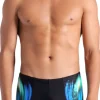 COSTUME DA NUOTO DA UOMO ARENA  BREATH SWISHORT BLACK-MULT 008333 500