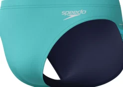 COSTUME DA NUOTO DA UOMO SPEEDO ENG. PRINT BEACHSTAR BRIEF 2" 8-0048431 6243