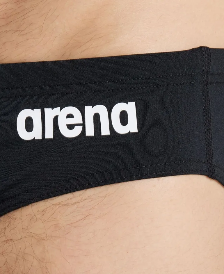 COSTUME DA NUOTO DA UOMO ARENA TEASWIBRIEFS SOLID BLACK-WHITE 004773 550