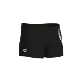 COSTUME DA NUOTO DA UOMO ARENA WAKE SWISHORT BLACK-WHITE 008069 501