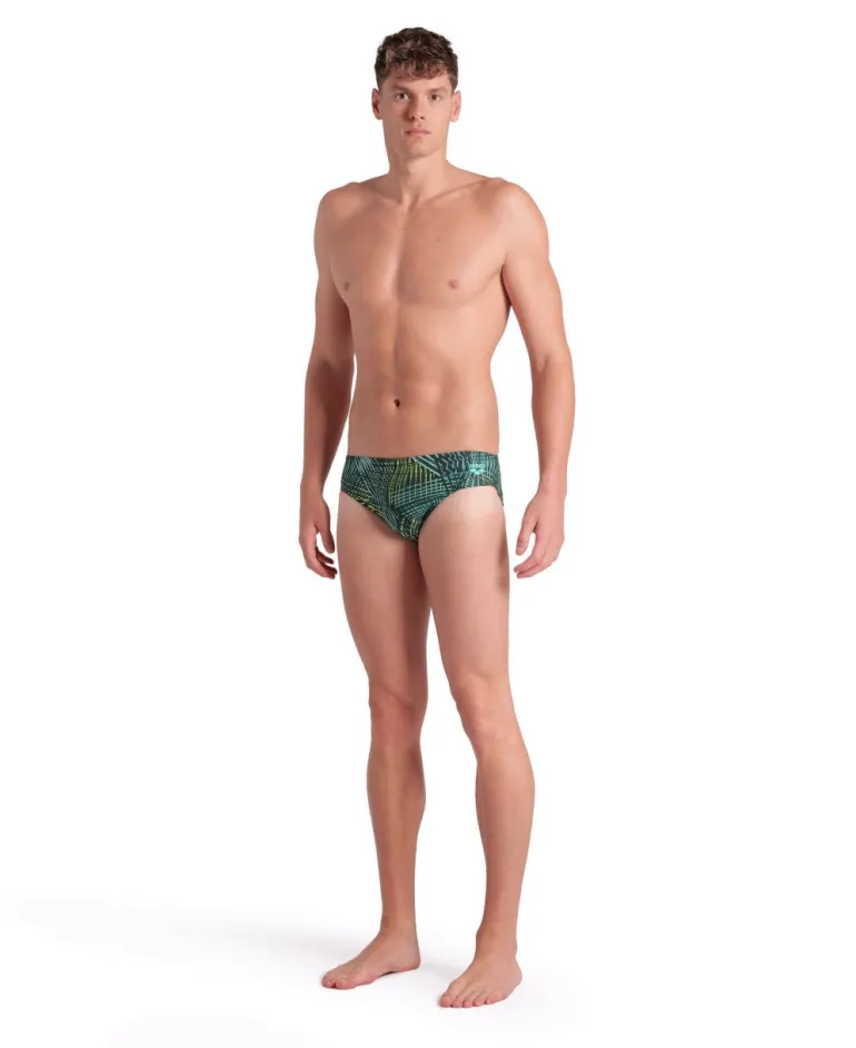 COSTUME DA NUOTO DA UOMO ARENA ENERGY SWIBRIEFS GREEN MUL 007926 610