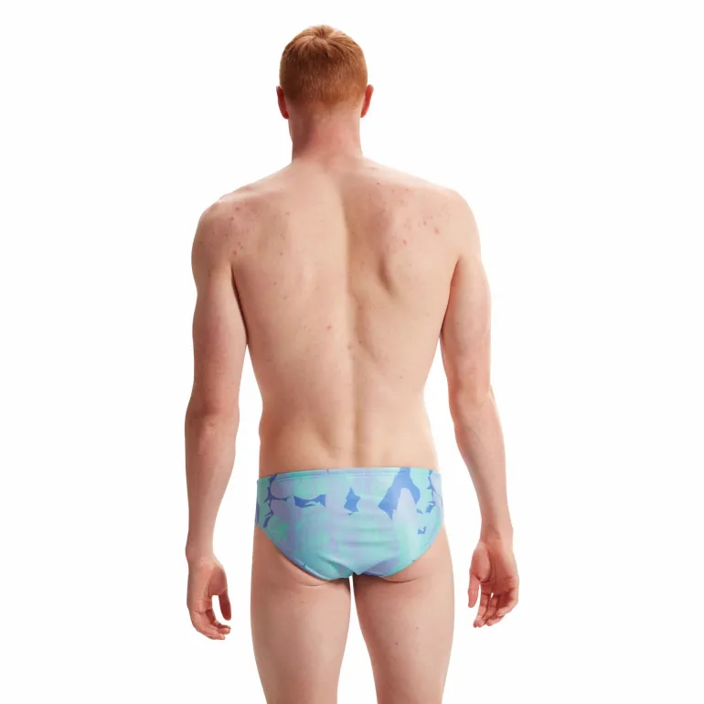 COSTUME DA NUOTO DA UOMO SPEEDO M 8CM ALLOVER DIGITAL BRIEF 8-124411 6624