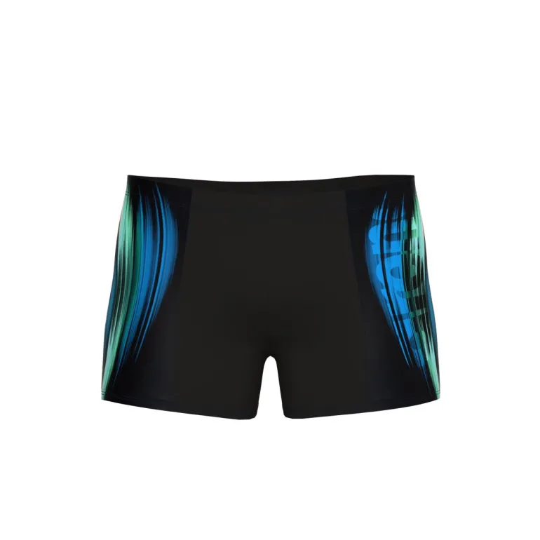 COSTUME DA NUOTO DA UOMO ARENA BREATH SWISHORT BLACK-MULT 008333 500