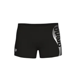 COSTUME DA NUOTO DA UOMO ARENA WAKE SWISHORT BLACK-WHITE 008069 501