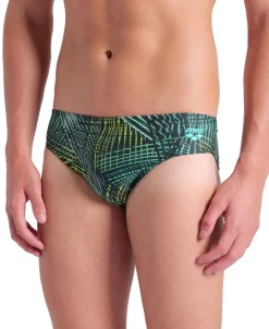 COSTUME DA NUOTO DA UOMO ARENA ENERGY SWIBRIEFS GREEN MUL 007926 610