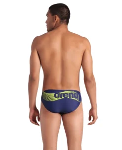 COSTUME DA NUOTO DA UOMO ARENA  WAKE SWIBRIEFS NAVY-SOFT G 008068 703