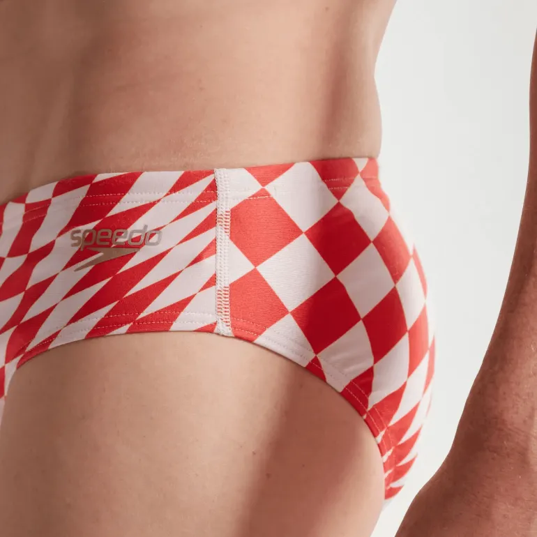 COSTUME DA NUOTO DA UOMO SPEEDO M 8CM ALLOVER DIGITAL BRIEF 8-124411 6611