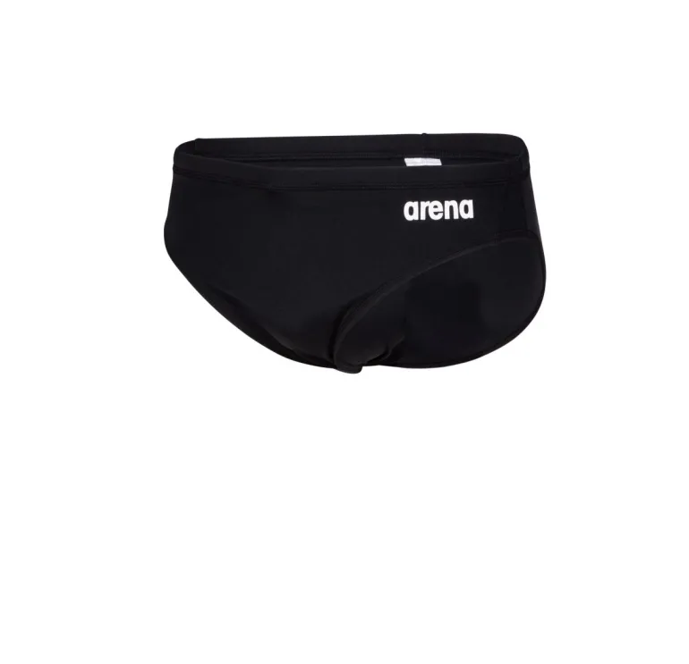 COSTUME DA NUOTO DA UOMO ARENA TEASWIBRIEFS SOLID BLACK-WHITE 004773 550