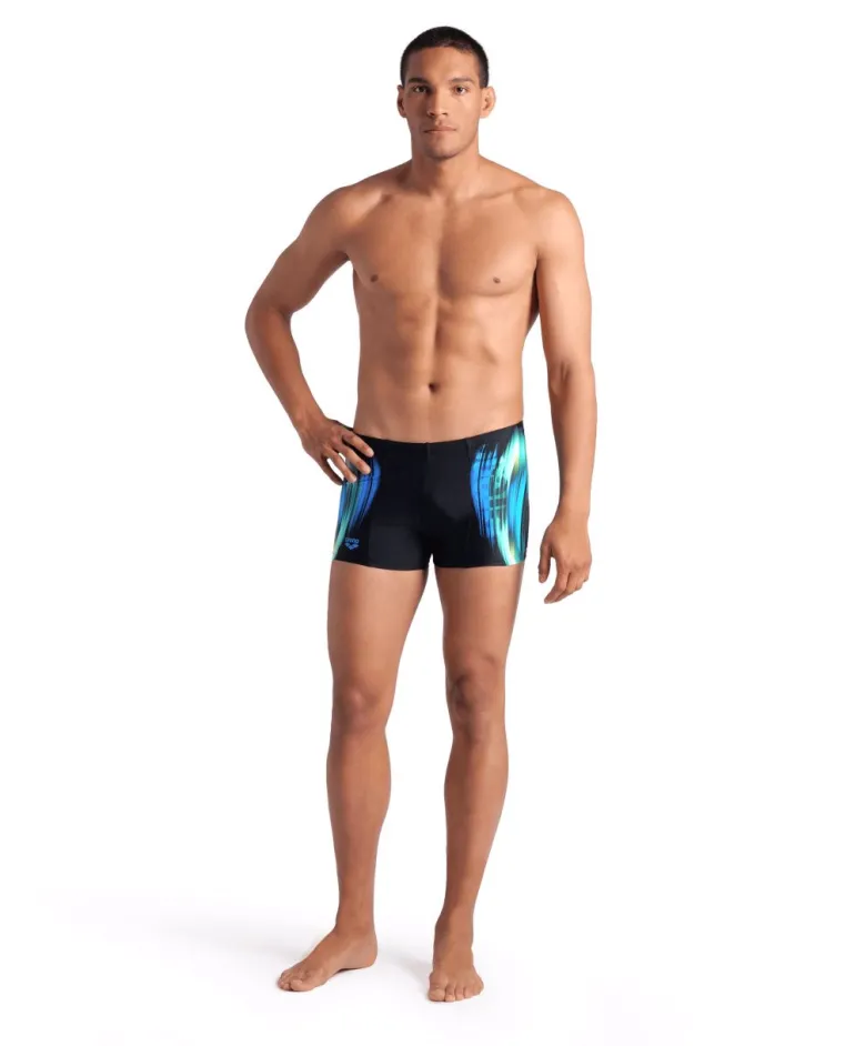 COSTUME DA NUOTO DA UOMO ARENA BREATH SWISHORT BLACK-MULT 008333 500