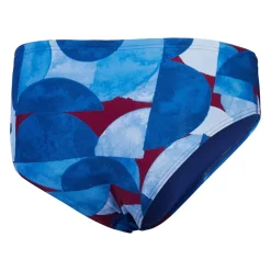 COSTUME DA NUOTO DA UOMO SPEEDO MENS 8CM ALLOVER DIGITAL BRIEF 8-124411 7331