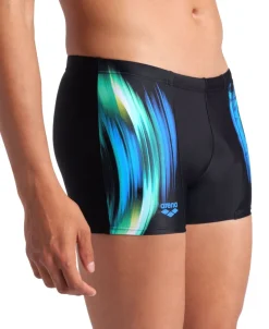 COSTUME DA NUOTO DA UOMO ARENA BREATH SWISHORT BLACK-MULT 008333 500