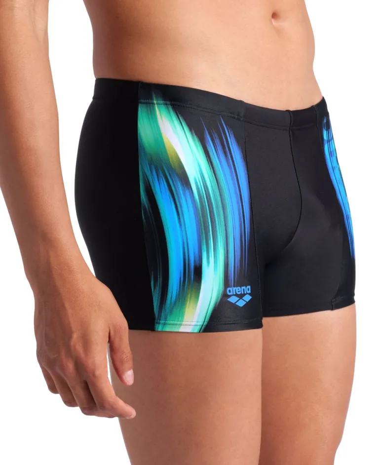 COSTUME DA NUOTO DA UOMO ARENA BREATH SWISHORT BLACK-MULT 008333 500