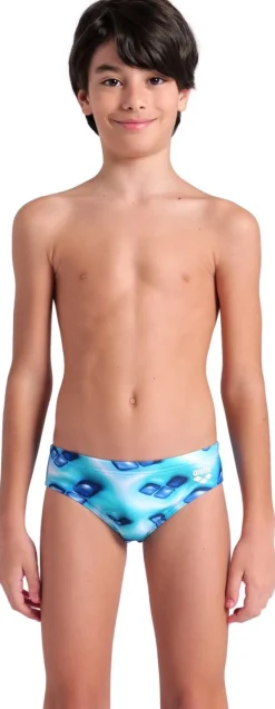 COSTUME DA NUOTO JUNIOR ARENA Â LOGO GRAPHIC SWIBRIEFS BLU 008174 880