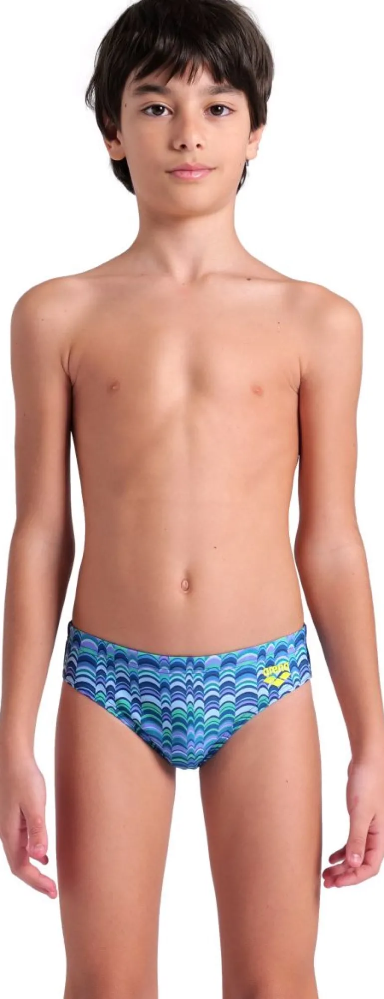 COSTUME DA NUOTO JUNIOR ARENA ONDULATION SWIBRIEFS NAVY- 008367 750