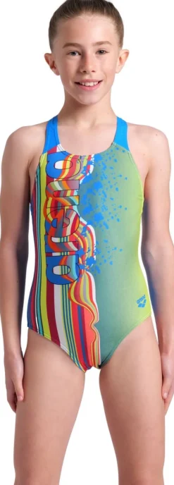 COSTUME DA NUOTO JUNIOR ARENA Â PALETTE SWIMSUIT SWIPRO B 007918 608