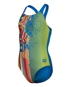 COSTUME DA NUOTO JUNIOR ARENA  PALETTE SWIMSUIT SWIPRO B 007918 608