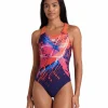 COSTUME INTERO DA NUOTO DA DONNA ARENA FUNNY SPOT V BACK 007199 780