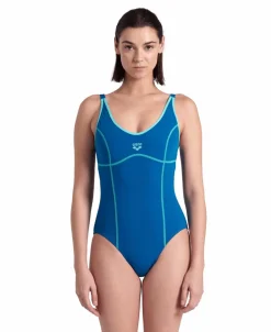 COSTUME INTERO DA NUOTO DA DONNA ARENA TANIA CLIP BACK O 005974 680