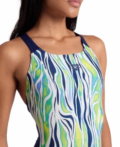 COSTUME INTERO DA NUOTO DA DONNA ARENA ZEBRA STRIPES 007217 157