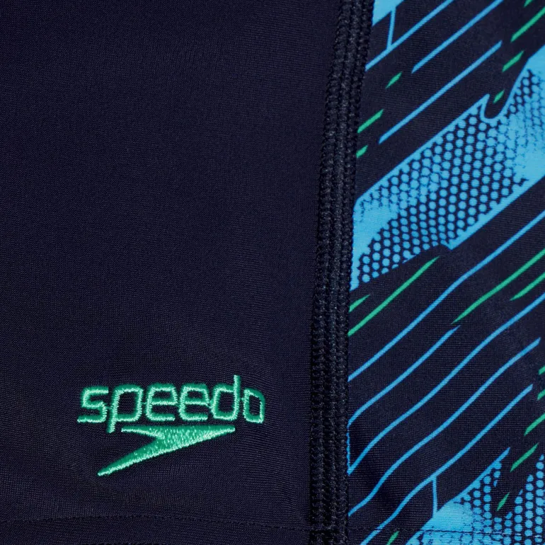 COSTUME PARIGAMBA DA NUOTO JUNIOR SPEEDO B HYPERBOOM PANEL AQUASHORT 8-0037941 6766