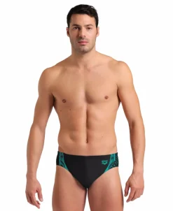 COSTUME SLIP DA NUOTO DA UOMO ARENA SWIM BRIEFS GRAPHIC 005536 580