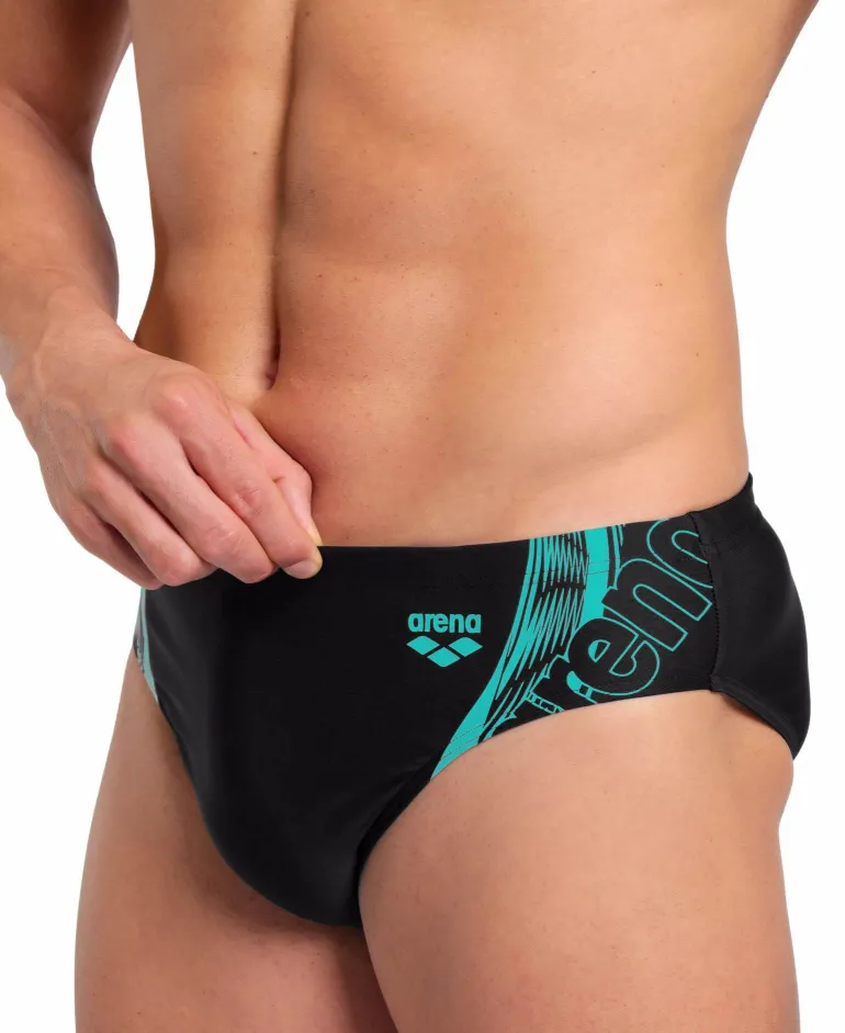 COSTUME SLIP DA NUOTO DA UOMO ARENA SWIM BRIEFS GRAPHIC 005536 580