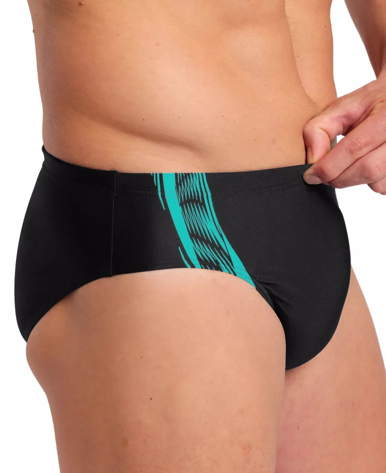 COSTUME SLIP DA NUOTO DA UOMO ARENA SWIM BRIEFS GRAPHIC 005536 580