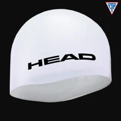 CUFFIA DA NUOTO CTP IN SILICONE HEAD BIANCA