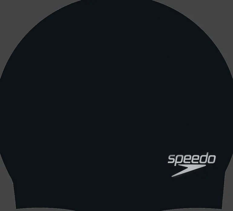 CUFFIA DA NUOTO DA UOMO SPEEDO PLAIN MOULDED SILICONE CAP 8-70984 9097