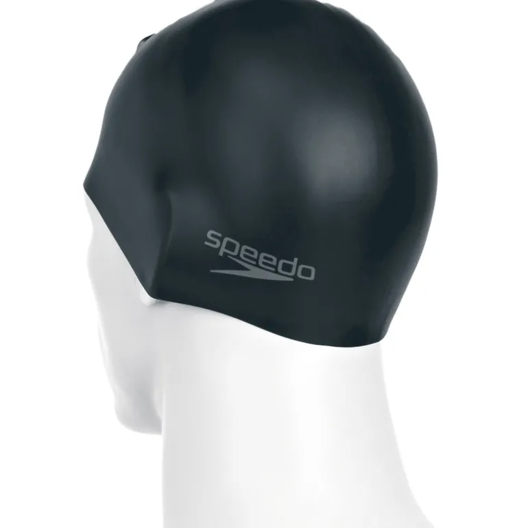 CUFFIA DA NUOTO DA UOMO SPEEDO PLAIN MOULDED SILICONE CAP 8-70984 9097