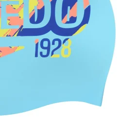 CUFFIA DA NUOTO JUNIOR SPEEDO JUNIOR REVERSIBLE SLOGAN CAP 8-113091 7623