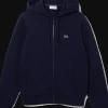 FELPA CON CAPPUCCIO DA UOMO LACOSTE SH9626 166