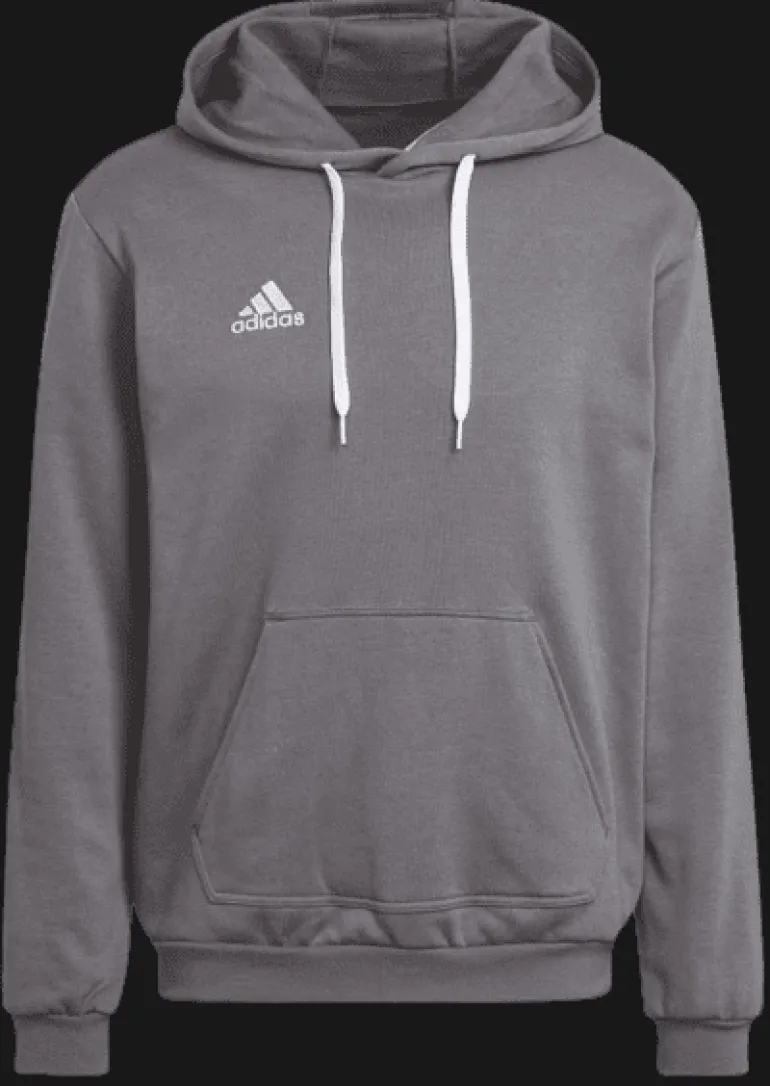 FELPA CON CAPPUCCIO DA UOMO ADIDAS ENTRADA 22 SWEAT GRIGIA