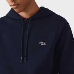 FELPA CON CAPPUCCIO DA UOMO LACOSTE SH9623 166