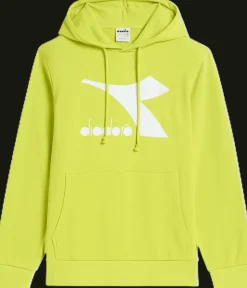 FELPA CON CAPPUCCIO DIADORA DA UOMO CHROMIA 102.178746 70323 GIALLA FLUO