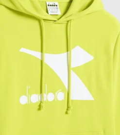 FELPA CON CAPPUCCIO DIADORA DA UOMO CHROMIA 102.178746 70323 GIALLA FLUO