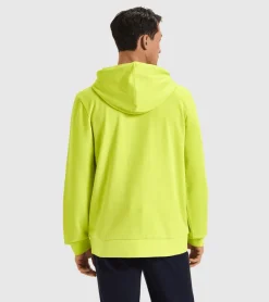 FELPA CON CAPPUCCIO DIADORA DA UOMO CHROMIA 102.178746 70323 GIALLA FLUO