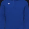 FELPA CON CAPPUCCIO LE COQ SPORTIF PRESENTATION BLU ELETTRICO