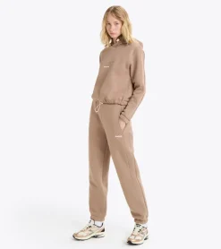 FELPA DA DONNA DIADORA ATH LOGO LIGHT BROWN HAZELNUT 502.180998 30048