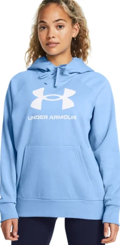 FELPA DA DONNA UNDER ARMOUR RIVAL BIG LOGO HDY 1379501 465