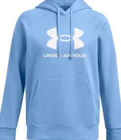 FELPA DA DONNA UNDER ARMOUR RIVAL BIG LOGO HDY 1379501 465