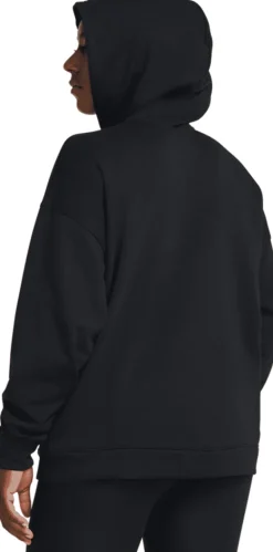 FELPA DA DONNA UNDER ARMOUR RIVAL TERRY OS FZ HOODED BLACK 1386043 001
