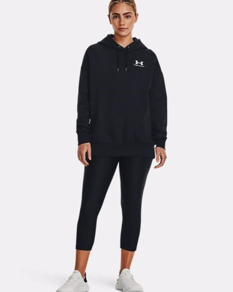 FELPA DA DONNA UNDER ARMOUR ESSENTIAL FLC OS 1379495 001