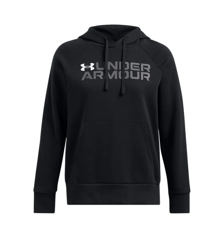 FELPA DA DONNA UNDER ARMOUR RIVAL WORDMARK 1386512 001