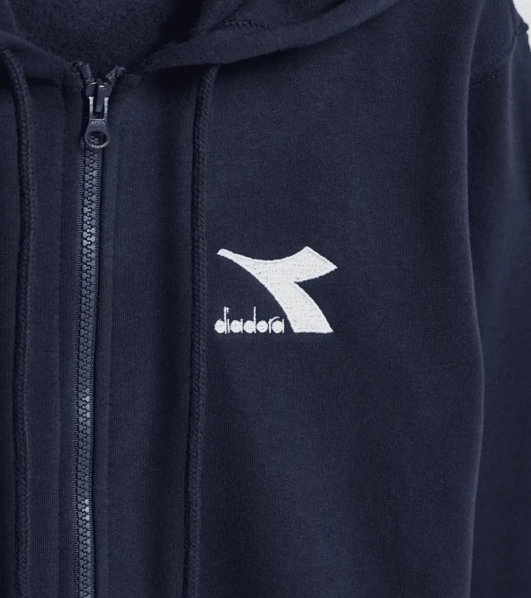 FELPA DA UOMO DIADORA HOODIE FZ CORE CLASSIC NAVY 60062