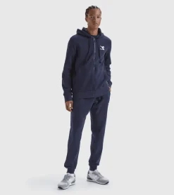 FELPA DA UOMO DIADORA HOODIE FZ CORE CLASSIC NAVY 60062