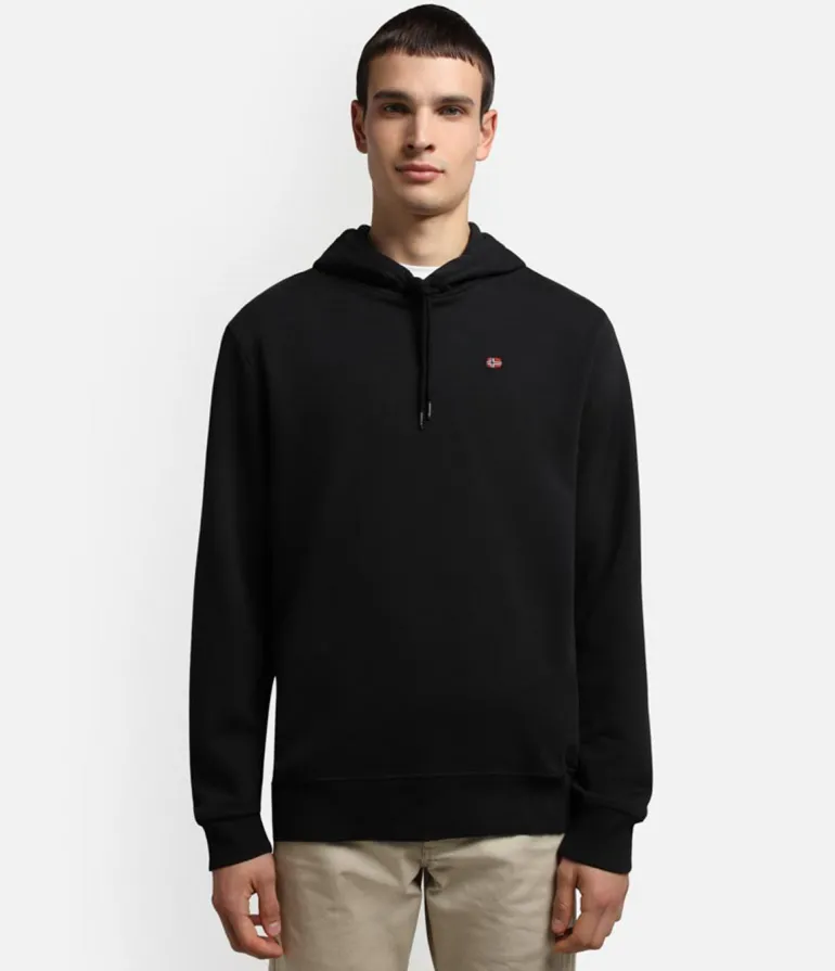FELPA DA UOMO NAPAPIJRI BALIS BLACK NP0A4FQV 041