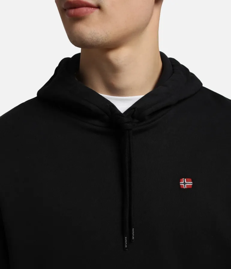 FELPA DA UOMO NAPAPIJRI BALIS BLACK NP0A4FQV 041