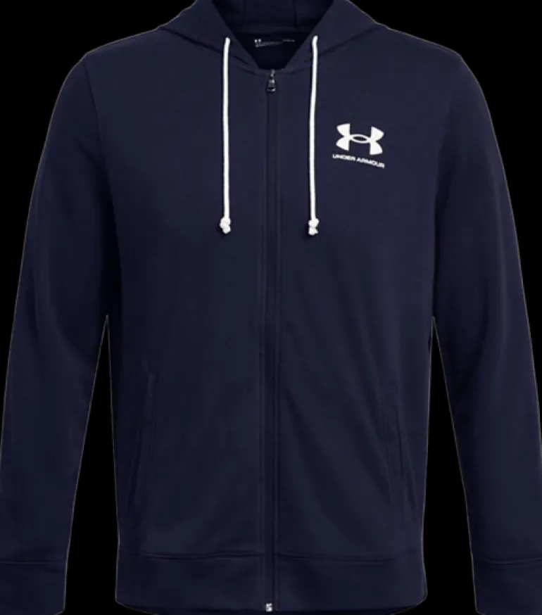 FELPA DA UOMO UNDER ARMOUR UA RIVAL TERRY LC FZ 1370409 0410