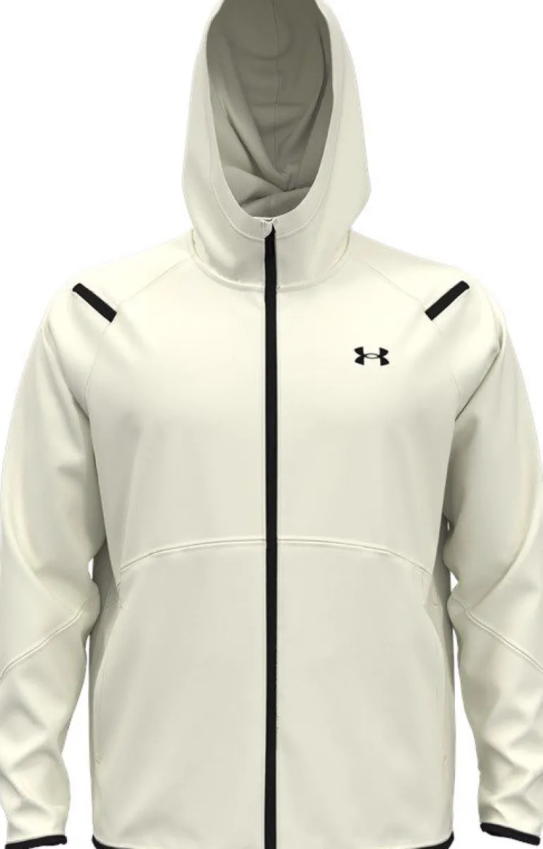 FELPA DA UOMO UNDER ARMOUR UNSTOPPABLE FLC FZ SILT 1379806 273